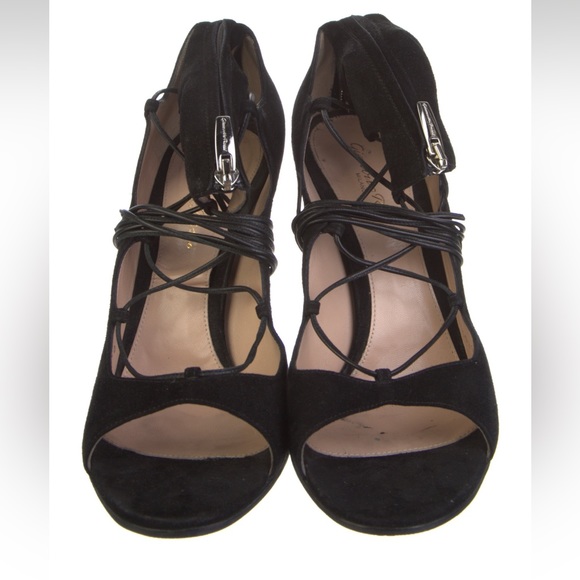 Gianvito Rossi Suede Gladiator Sandals - Picture 1 of 3